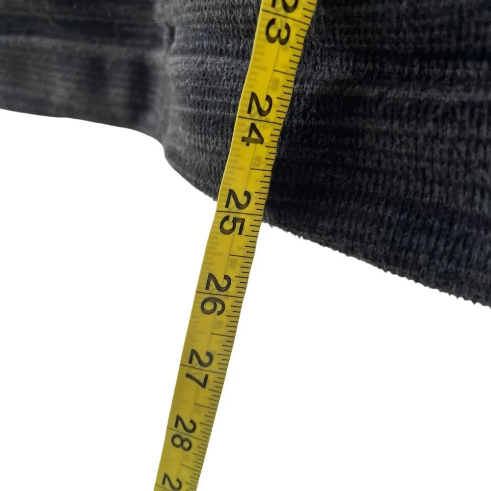 The North Face Black Grey Marled Zip Up Hooded Jacket Medium - Picture 6 of 8